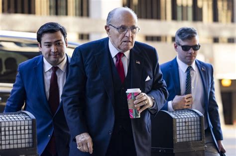 Rudy Giuliani files Chapter 11 bankruptcy, cites debts of as much as ...