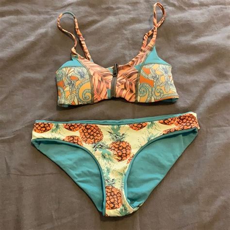 Reversible Maaji Bikini Maaji Bikini Bikinis Green Bikini Set