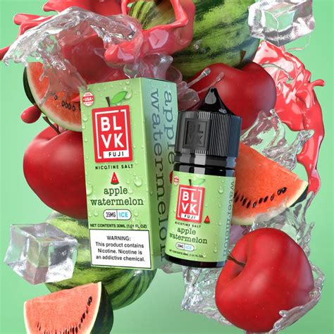 Salt BLVK Fuji Apple Watermelon 50mg 30ml DK CWB