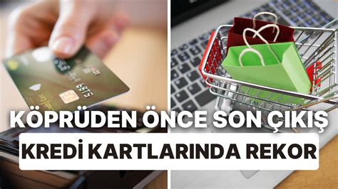 Kredi Kartlar Nda Harcamalar Rekor K Rmaya Devam Ediyor