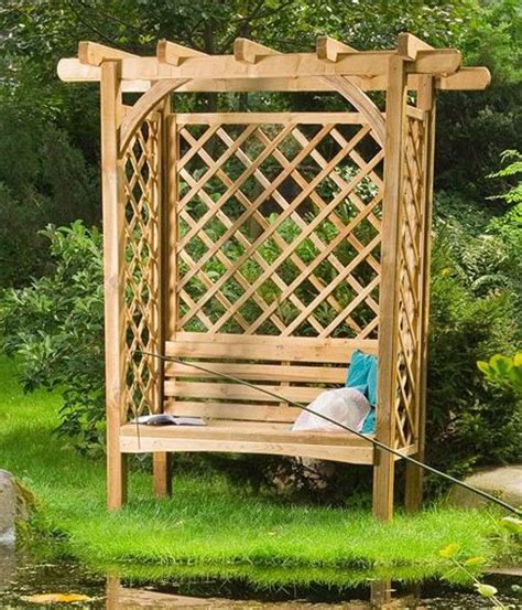 Pingl Sur Pergolas En Bois