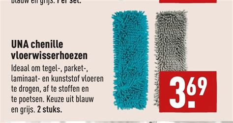 Una Chenille Vloerwisserhoezen Aanbieding Bij Aldi