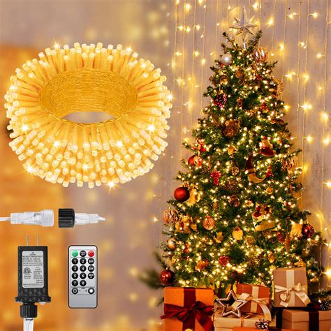 warm christmas lights for tree 3