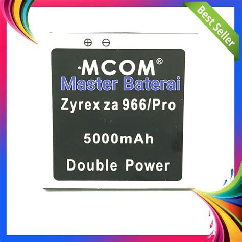 Jual BATERAI ZYREX ZA 966 PRO BATERAI ZYREX ZA966 PRO DOUBLE IC