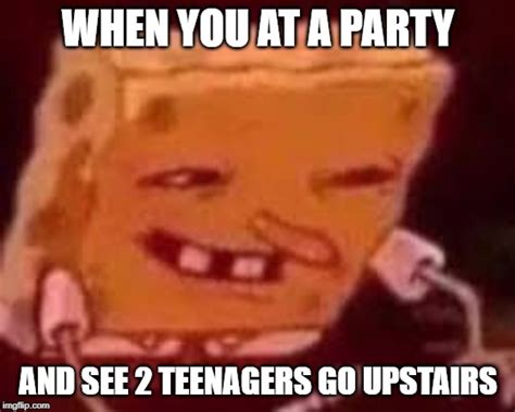 Spongebob HEHE Red Memes - Imgflip