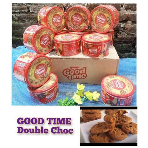 Jual Good Time Double Choco Chips Biskuit Shopee Indonesia