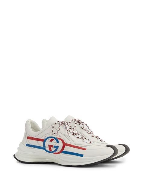 Gucci Run Low Top Sneakers Farfetch