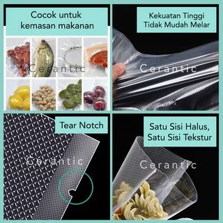 Jual Plastik Vakum Embos X Cm Vacum Emboss Vacuum Bag