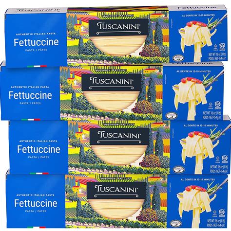 Tuscanini 16oz Authentic Italian Fettuccine Pasta Durum Wheat Easy