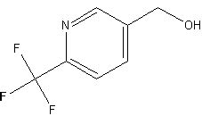 6 三氟甲基 3 吡啶甲醇 6 Trifluoromethyl pyridine 3 methanol 386704 04 7 参数分子