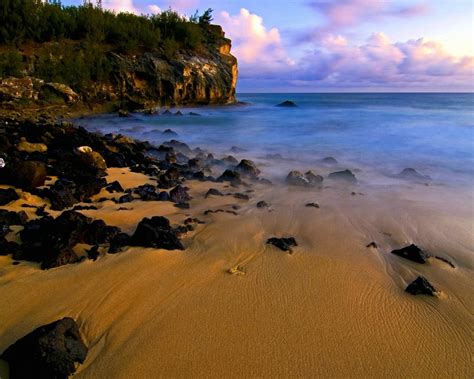 壁纸1280x1024地球瑰宝 大尺寸自然风景壁纸精选 第八辑 Sunset In Poipu Kauai 可爱岛 坡伊普海滩日落图片壁纸壁纸