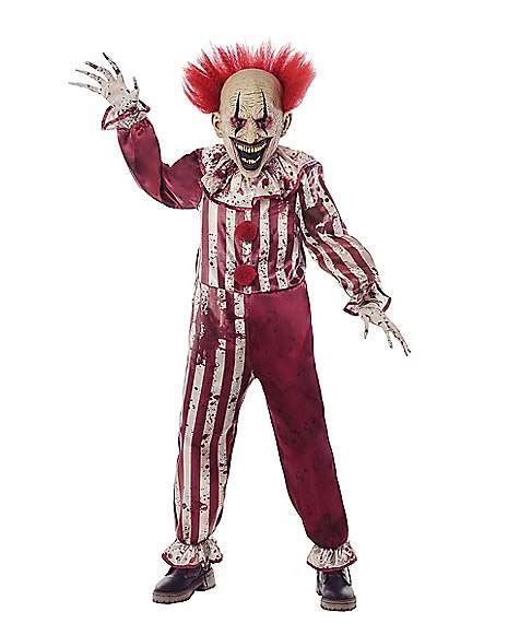 Kids Creepy Clown Costume Spencers