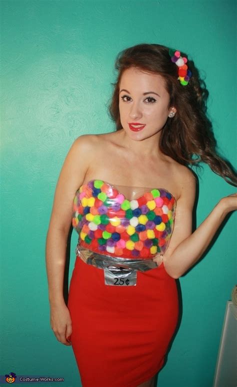 DIY Gumball Machine Costume