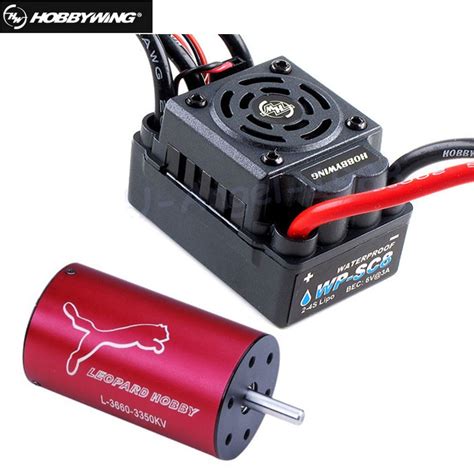 Original Hobbywing Ezrun Waterproof Wp Sc A Brushless Esc Lopard