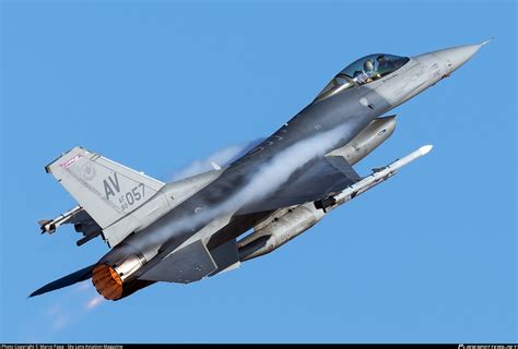 89 2057 United States Air Force General Dynamics F 16c Fighting Falcon Photo By Marco Papa Sky