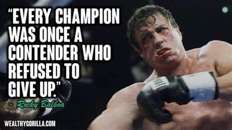 17 Most Inspirational Rocky Balboa Quotes & Speeches | Wealthy Gorilla