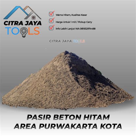 Jual Pasir Beton Pasir Cor Kasar Wilayah Purwakarta Kota M