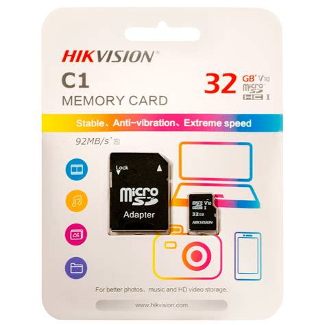 Memoria Microsd Hikvision Gb Clase Adaptador Sd Oferta Loi