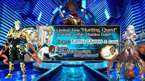 Fgo Nahunting Quest Part Day Lamia Hunt T Farmingfate Grand