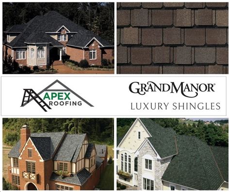 the grand manor luxury shingles are available in various styles and ...