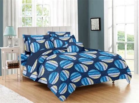 Multicolor Double Printed Cotton Bed Sheets Ask For Price For Home