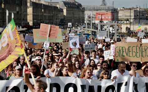 Climat Nouvelle Journée De Mobilisation Citoyenne 3 500 Personnes à Bordeaux