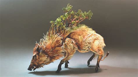 Sculptor Merges Animals And Plants In Otherworldly Sculptures Animals