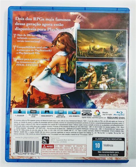 Jogo Final Fantasy X X 2 HD Remaster PS4 Sebo Dos Games Games