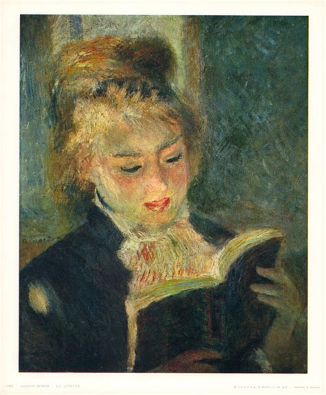 Reading by Pierre-Auguste Renoir - 10 X 12 Inches (Art Print ...