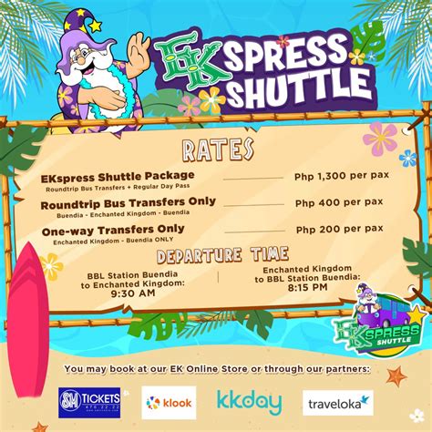 Magical Shuttle To Ek Enchanted Kingdom