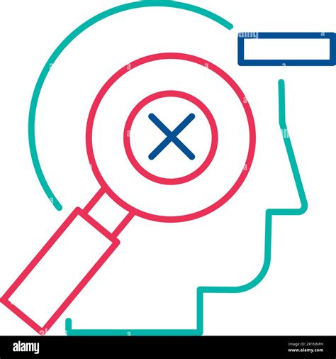 Mistakes Correction Error Management Linear Vector Pictogram Failure