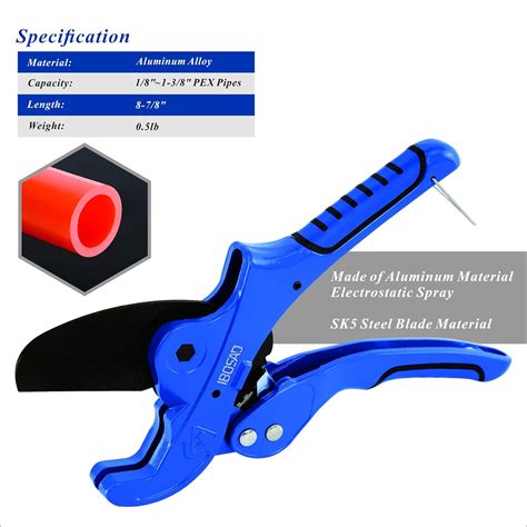 Buy Ibosad Ratchet Type Tube And Pipe Cutter For Cutting Od Pex Pvc