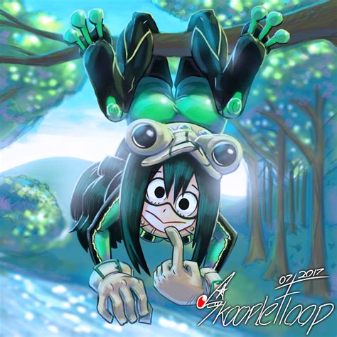 Asui Tsuyu My Hero Academia By SkoopleFloop On Newgrounds My Hero