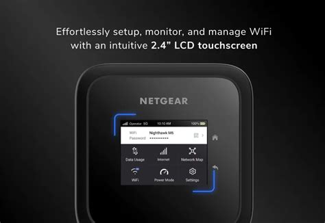 Nighthawk M6 MR6150 Unlocked 5G Mobile Hotspot Router NETGEAR