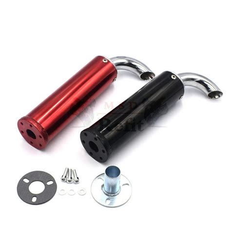 Universal Metal Motorcycle Racing Exhaust Muffler Silence Silencer 2