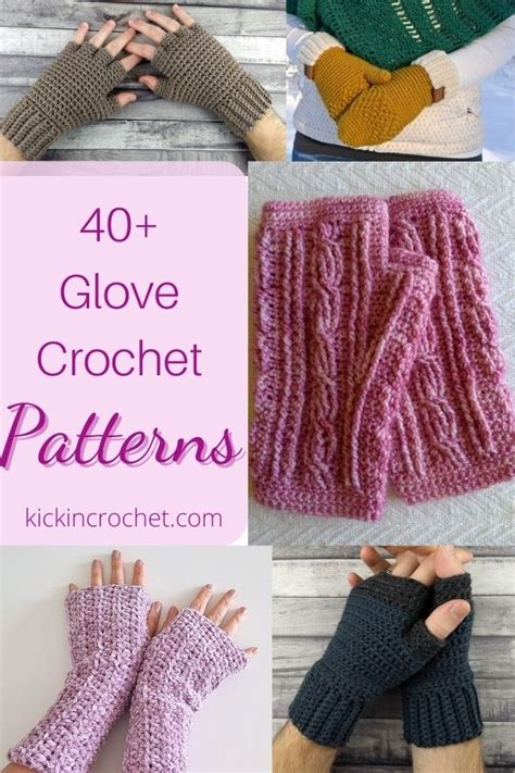 15 Free Crochet Fingerless Gloves Patterns Sarah Maker Atelier Yuwa