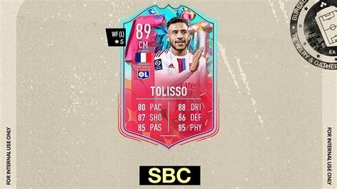 FIFA 23 Tolisso FUT Birthday SBC 22esport Gg