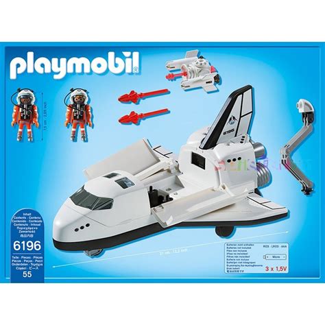 PLAYMOBIL 6196 CITY ACTION Centrum Kosmiczne Kosmiczny Statek Pan