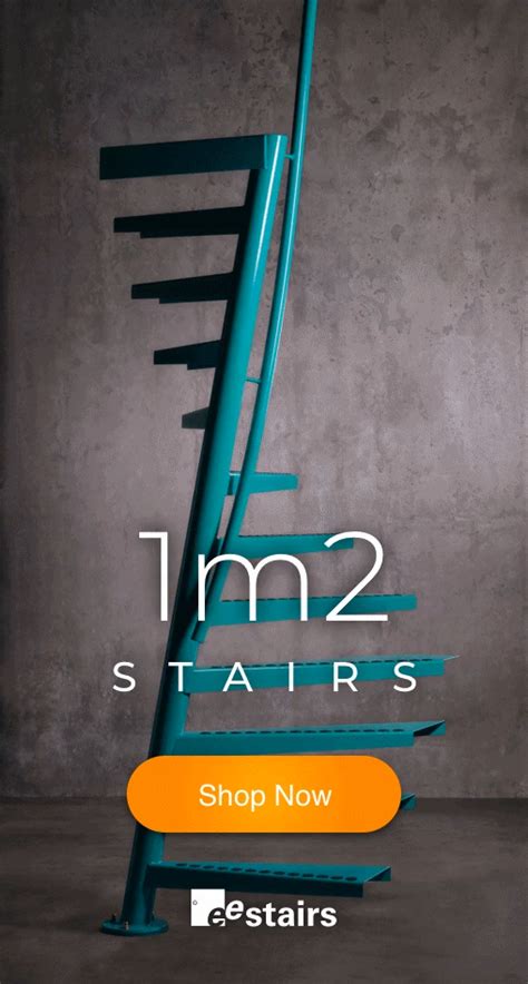 1m2 Staircase By Eestairs I Roof Terrace I Staircase Ideas Diy Modern