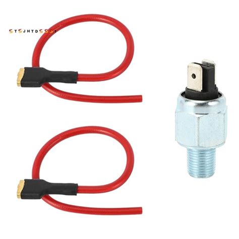 【stsjhtdsss1sg】hydraulic Stoplight Replacement Brake Stop Light Switch Metal 72023 51de Fits