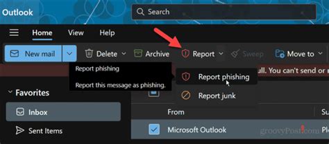 How To Report Phishing Emails In Microsoft Outlook