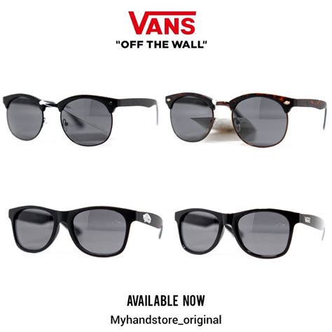 Jual Vans Sunglasses Original 100 Free Pouch Shopee Indonesia