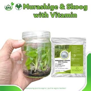 Jual Media Ms Instan Murashige And Skoog With Vitamins Media Kultur