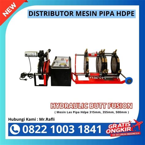 Jual Alat Penyambung Pipa Hdpe Berkualitas Mesin Las Hdpe Hydraulic