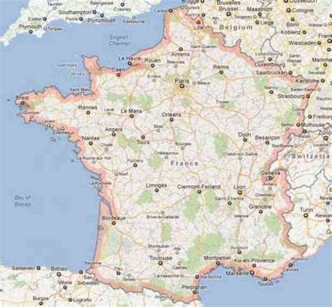 Vacances France Itinéraire ≡ Voyage Carte Plan