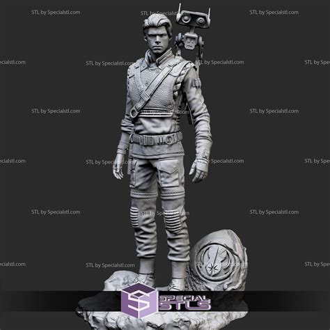 Cal Kestis Stl Files From Starwars Standing Verison Specialstl