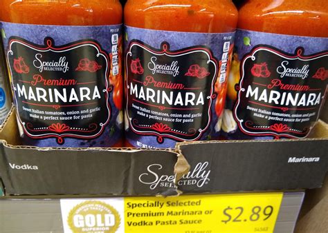 specially selected premium marinara aldi reviewer
