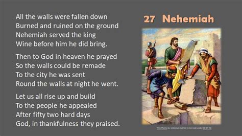 Nehemiah Builds The Walls Of Jerusalem Cssa Primary Stage 3 Lesson 21