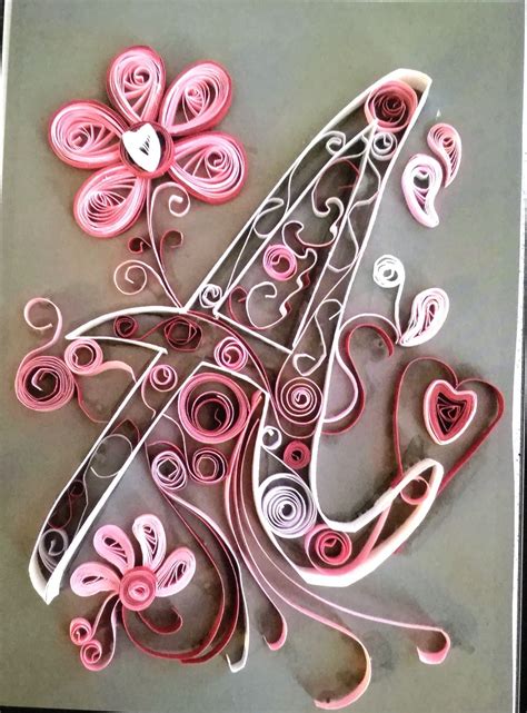 Quilling Letters Beginner Paper Quilling For Beginners Quilling