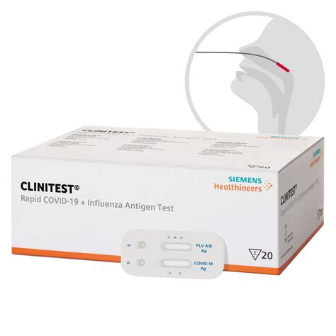 Clinitest Rapid Covid Influenza Antigen Test Coronavirus